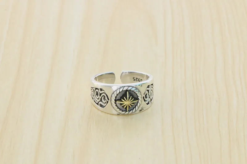 Мужские и женские Аксессуары S925 Стерлинговое Серебро с имитацией солнца