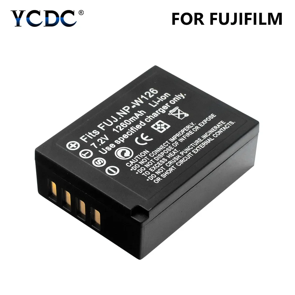 

2020 Promotion New NP-W126 7.2V 1260mAh Digital Camera Batteries For Fujifilm FinePix X-Pro1 HS33EXR HS30EXR HS50EXR X-E1 X-E2