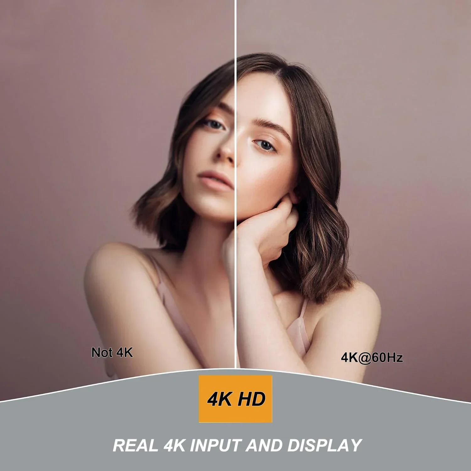 Мультивьювер 4K 60 Гц 4x1 с HDMI, USB KVM-переключатель, 4-канальный видеомультиплексор с поддержкой PIP, зеркального отображения и переворота на 90180 градусов (art.: 3920d90ddfea1) - 3920d90ddfea1