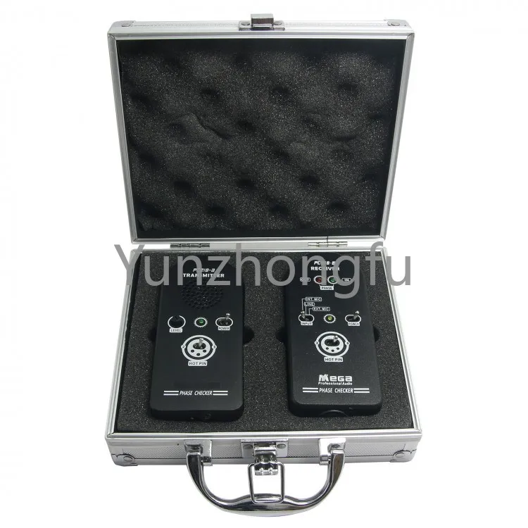 

Тестер полярности фазы алюминия PC218, детектор проверки фазы звука, микрофона, с оболочкой из сплава