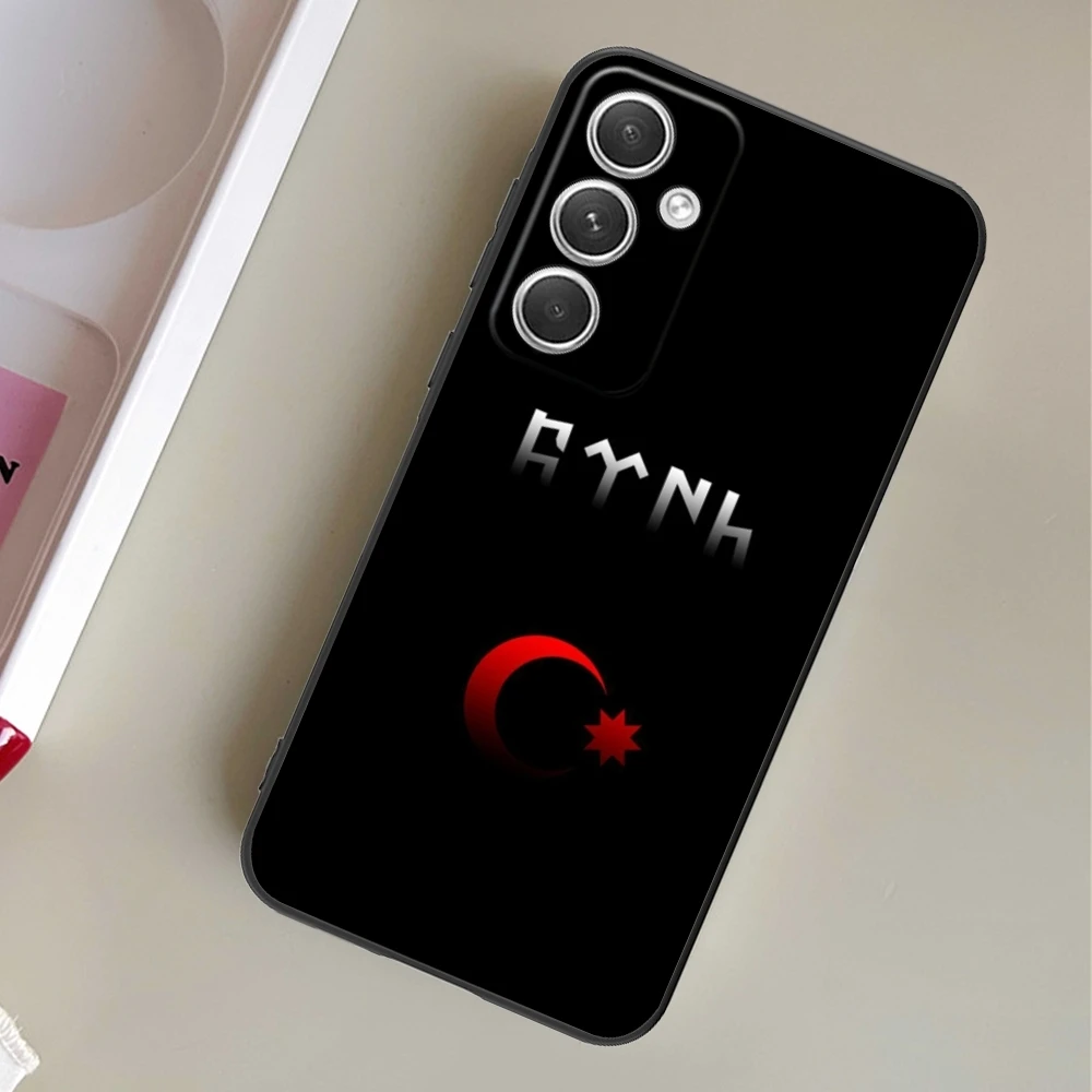 Чехол для мобильного телефона с изображением турецкого флага Samsung Galaxy S24 S23 S22 S21 S20