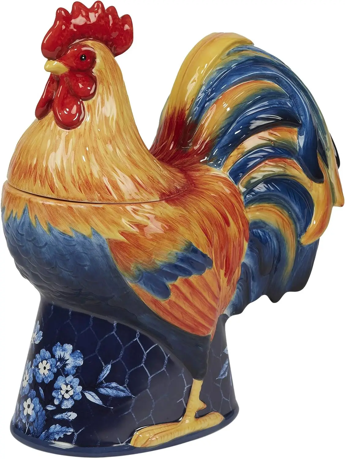 

Rooster 3-D Cookie Jar,64 oz, Multicolor