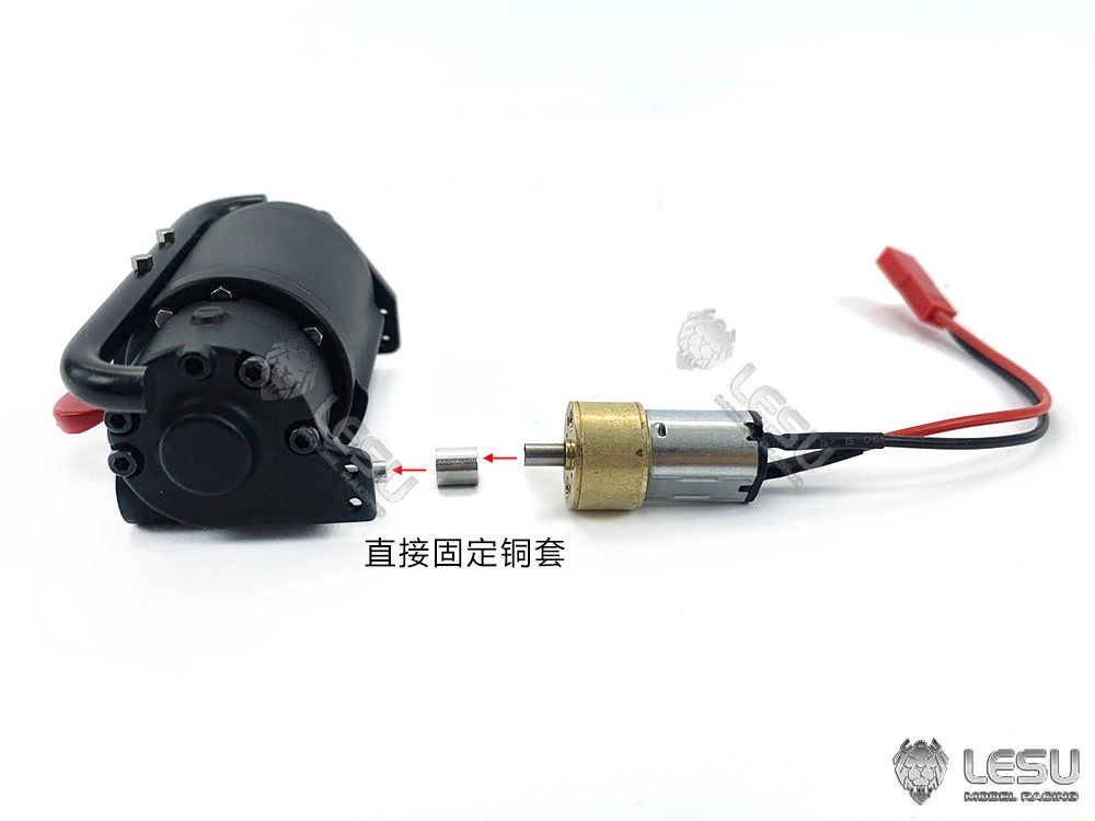 Фото Металлическая электрическая лебедка LESU RC Parts для радиоуправляемых внедорожников 1/10 4x4 RAVE-UM406, запчасть для моделей грузовиков, игрушка для самостоятельной сборки