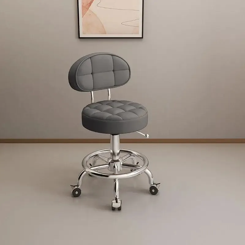 Кресло парикмахерское портативное вращающееся с шезлонг