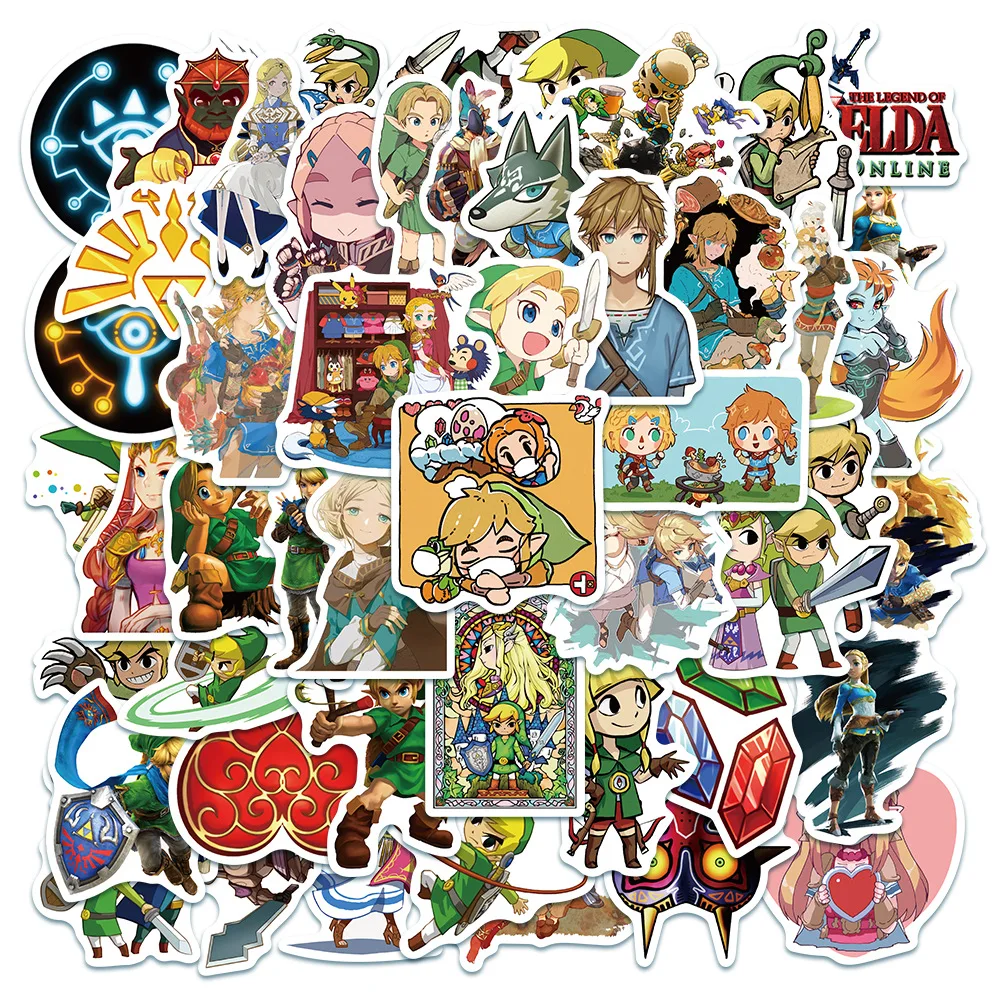 

10/30/50PCS Cartoon Animation Graffiti Exquisite Stickers DIY Suitcase Luggage Skateboard Tablet Waterproof Stickers Wholesale
