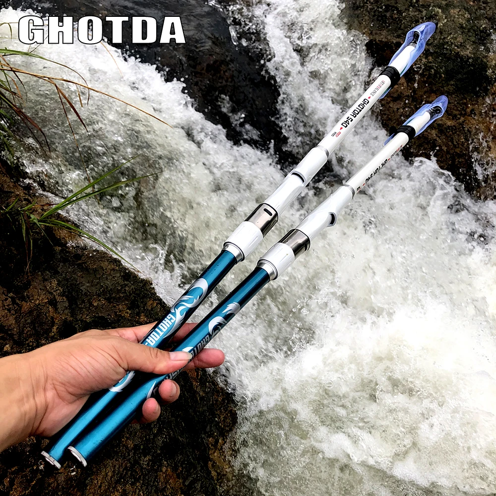 

Телескопическая удочка из углеродного волокна, 3,6-6,3 м