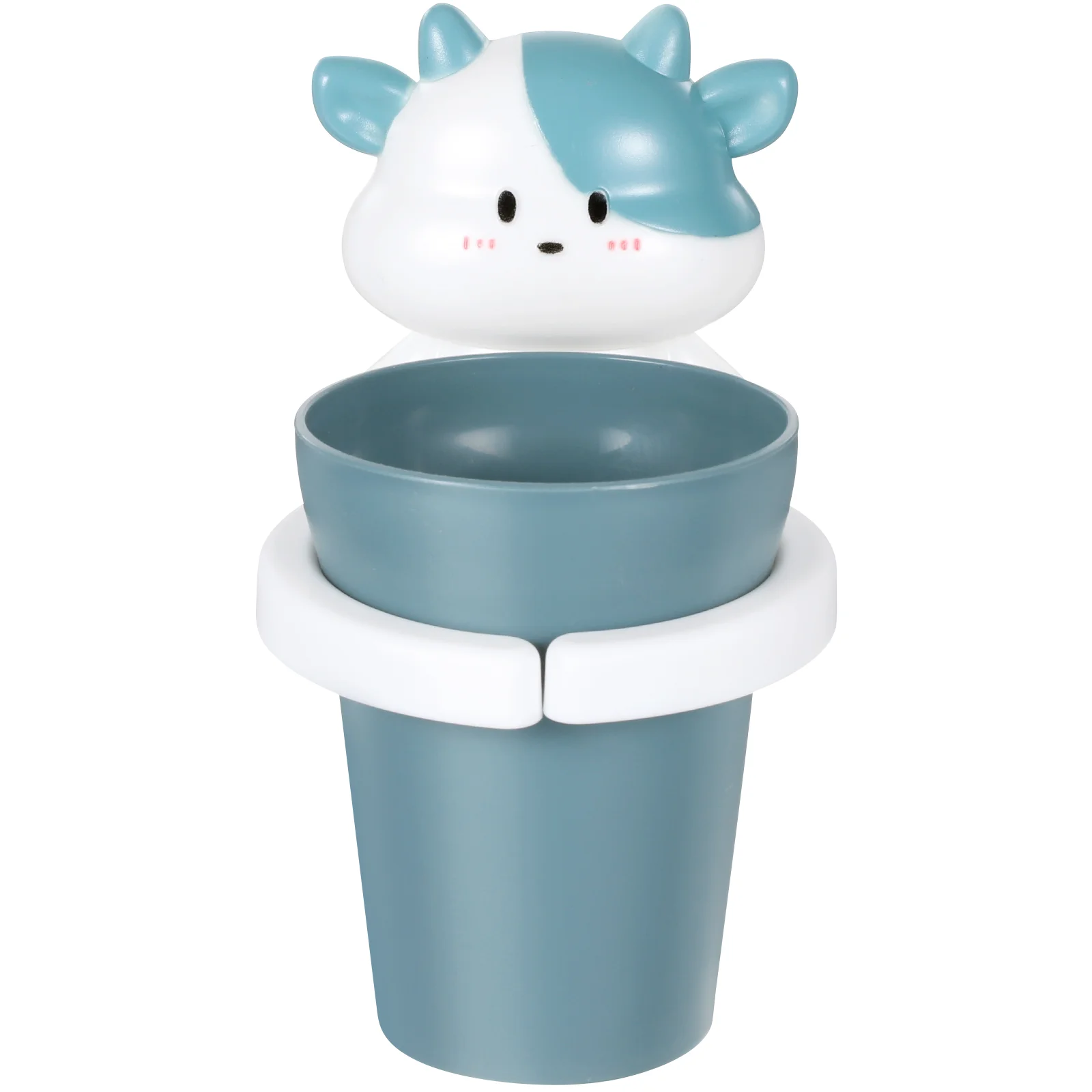 

Mouthwash Cup Container Holder Toothpaste Adhesive Pp Storage Cartoon