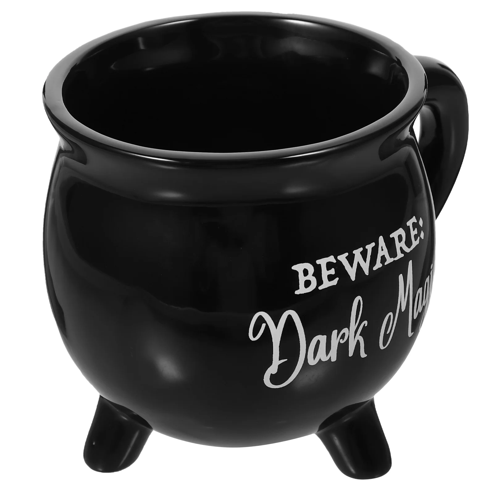 

Mugcauldron Cup Coffee Ceramic Porcelain Tea Mugs Cups Witch Black Hot Drinking Tumbler Soup Witches Chocolate Travel Espresso
