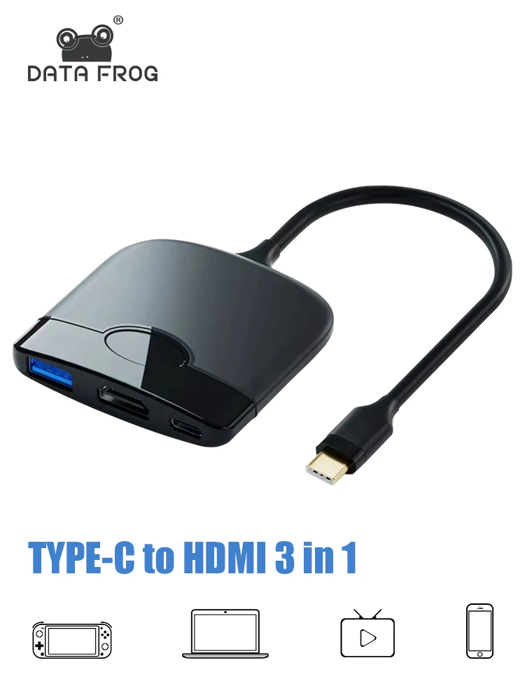 

Док-станция Data Frog Nintendo Switch Type C-Hdmi, 3 в 1