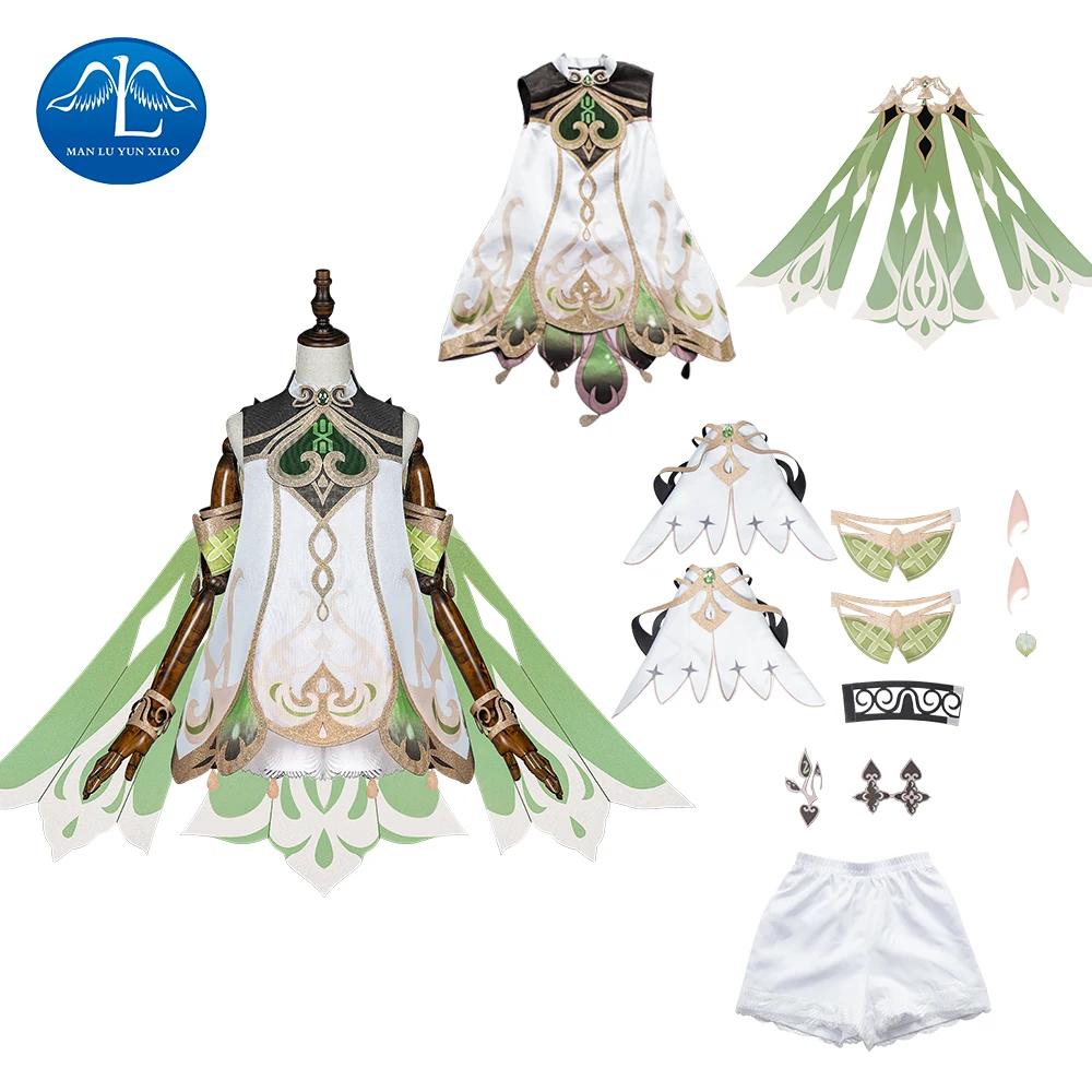 

Nahida Lesser Lord Kusanali Costume Genshin Impact Anime Cosplay Outfits for Women Halloween Costume