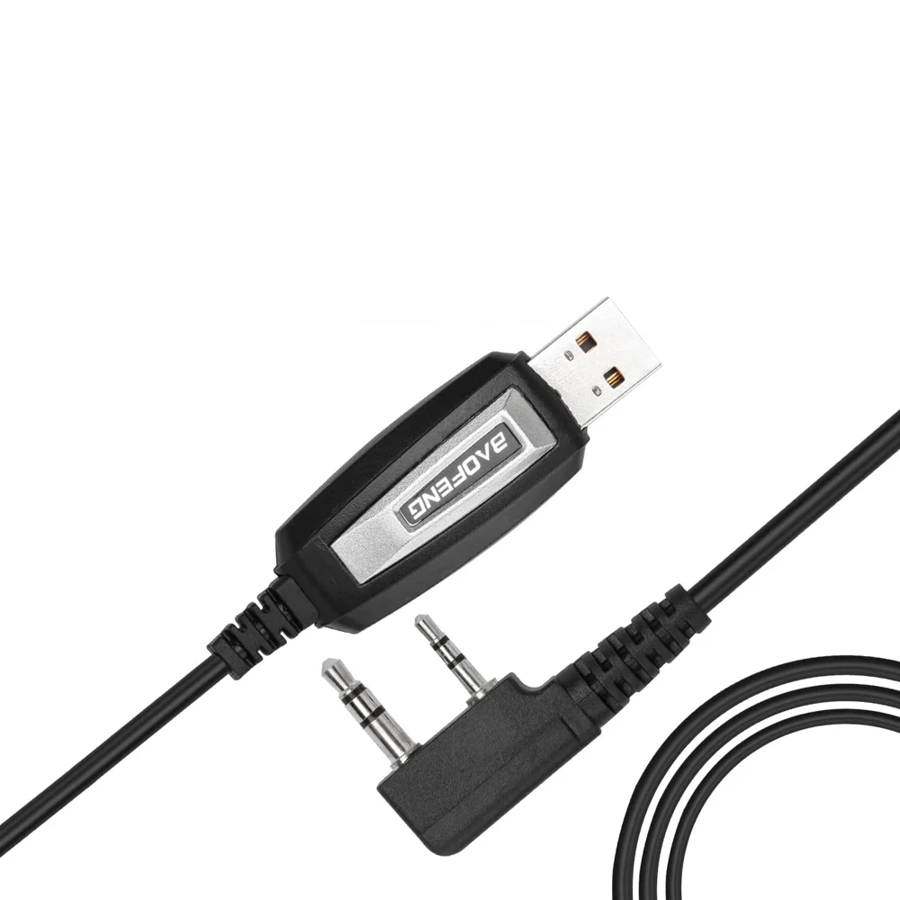 Najtaniej Oryginalny Kabel USB Do Programowania Baofeng Ze Sterownikiem CD Dla BaoFeng UV-5R BF-888S UV-82 BF-C9 UV-S9 PLUS Walkie Talkie