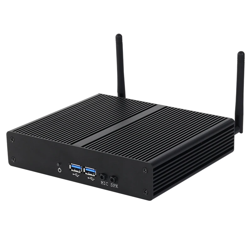 

Fanless Mini PC Intel Celeron J4105 Quad-cores 8GB DDR4 128GB SSD Dual-band WiFi Gigabit Ethernet 4K UHD Windows 10