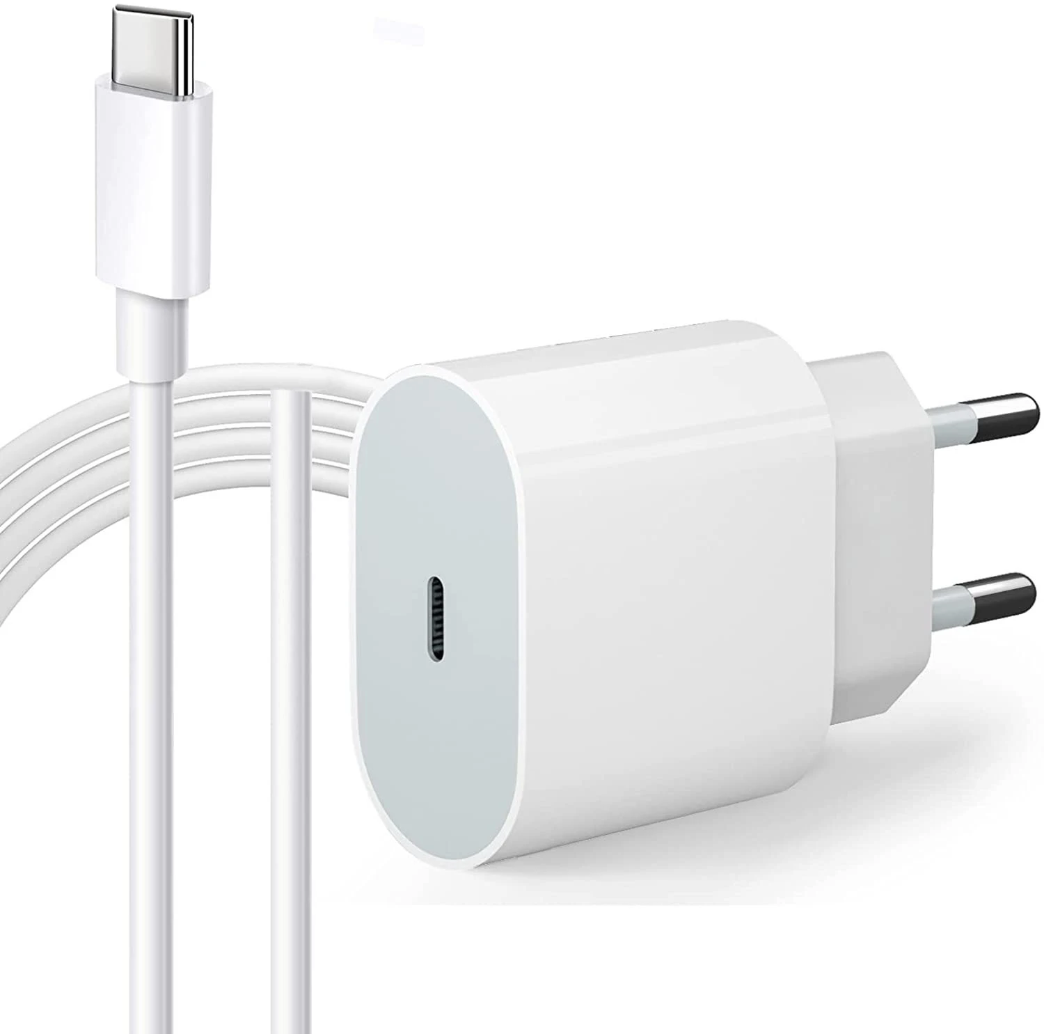 

Wholesale 10 sets 20W PD fast charger For Phone 12 Pro Max USB C Adapter EU Travel charge with Type C cable