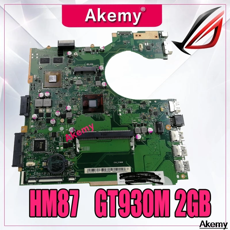 

Материнская плата P452SJ для ноутбука Asus P452S P452SJ PRO452S, материнская плата 100% Teste OK N3150/N3160 ЦП GT920M/2 ГБ