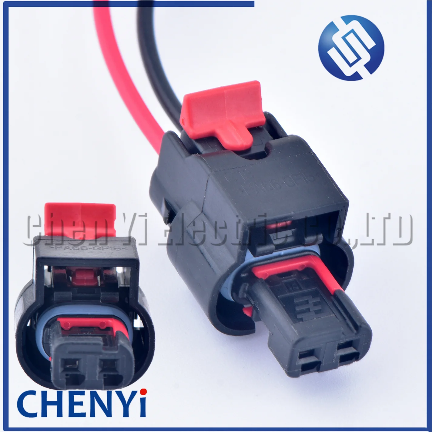 Разъем датчика автомобиля, 2 контакта, 2,2 мм, гнездо датчика 6189-0706, разъем датчика автомобиля из АБС-пластика, автомобильный разъем для Toyota с проводами 15 см, 18awg