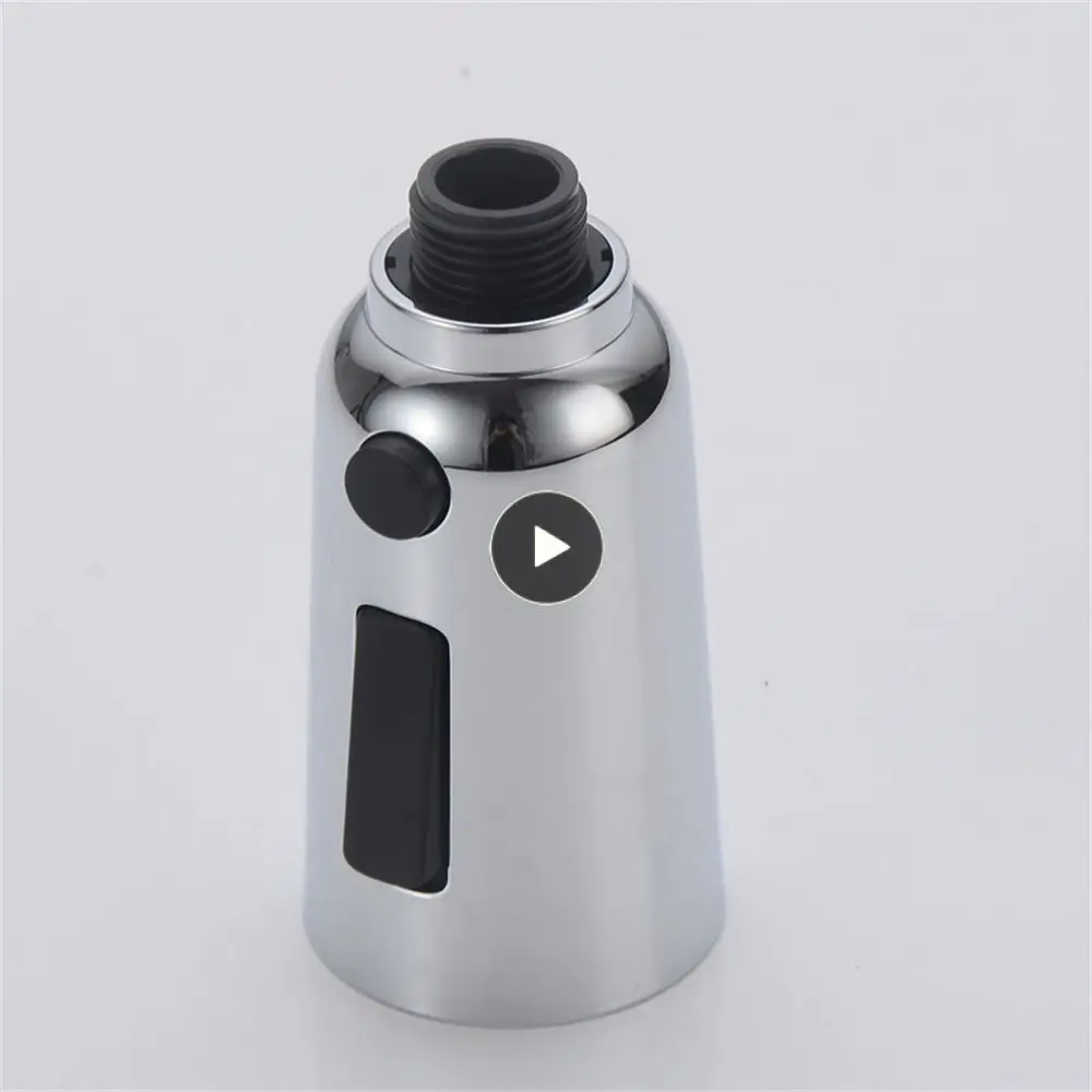 

Adjustable Nozzle Adapter Large Water Flow 3 Function Shower Head Bathroom Kitchen Sink Faucet Convenient Portable Kitchen