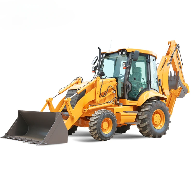 Горячий Китай 4-колесный привод Новый экскаватор и погрузчик 3-тонный 5-тонный