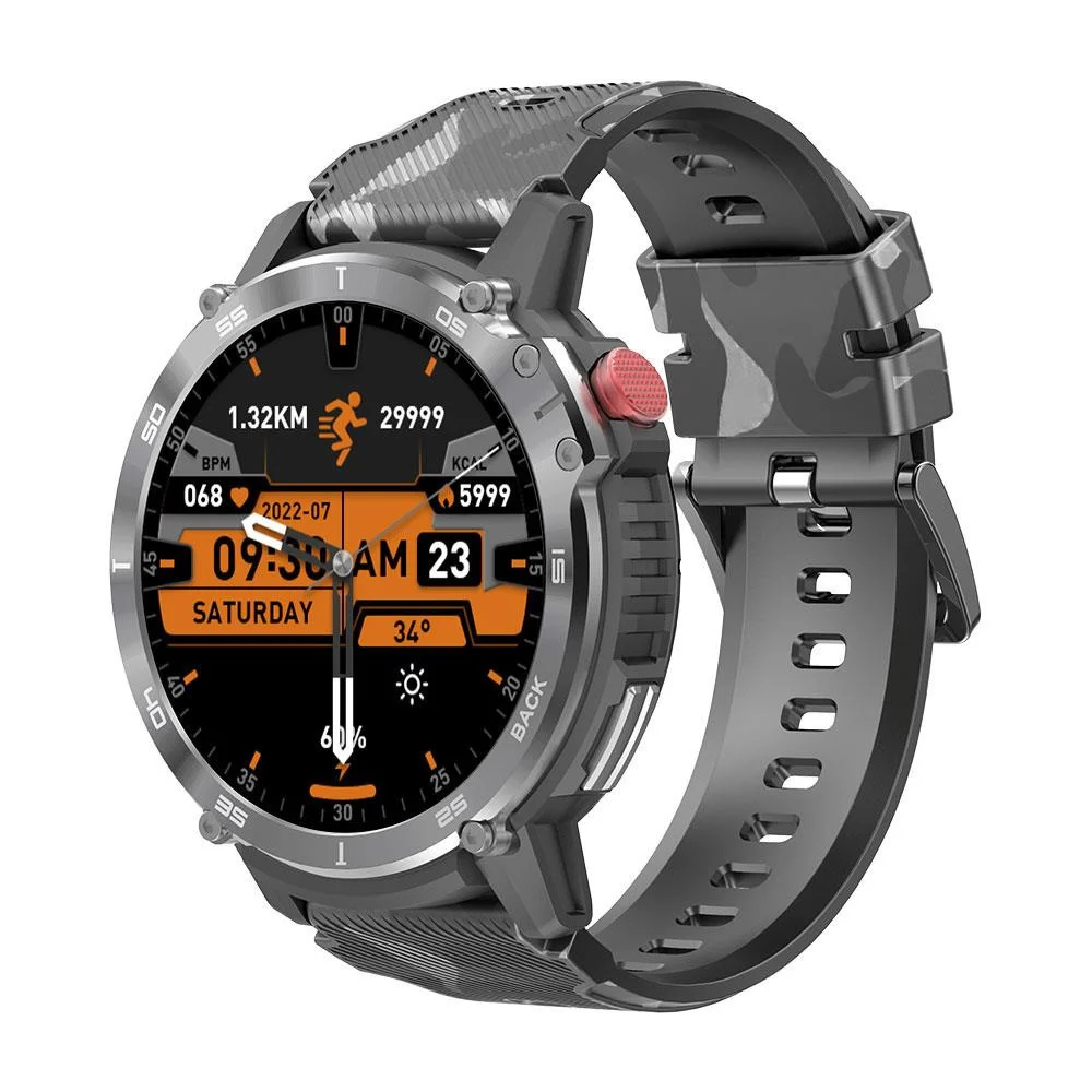 

2023 New C22 Smart Watch Men 4GB ROM IP68 Waterproof Smartwatch Bluetooth Call BT5.0 400Mah 1.6 Inch HD Screen 35 Days Standby
