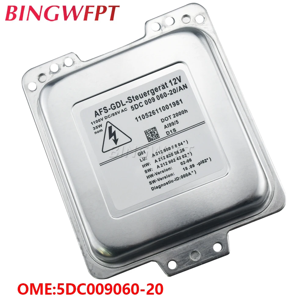 

Ксеноновый балласт D1S для фар Mercedes Benz W212, C207, A207, 5DC009060-20, 5DC00906020, ксеноновый балласт 35 Вт, 85 В переменного тока