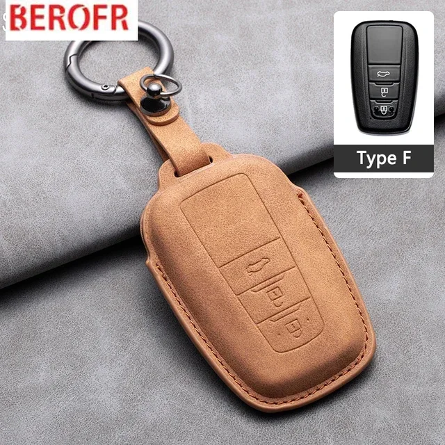 

Для Toyota Prius Camry Corolla CHR C-HR RAV4 Land Cruiser брелок аксессуары 2/3 кнопки чехол для ключей от машины умный пульт дистанционного управления
