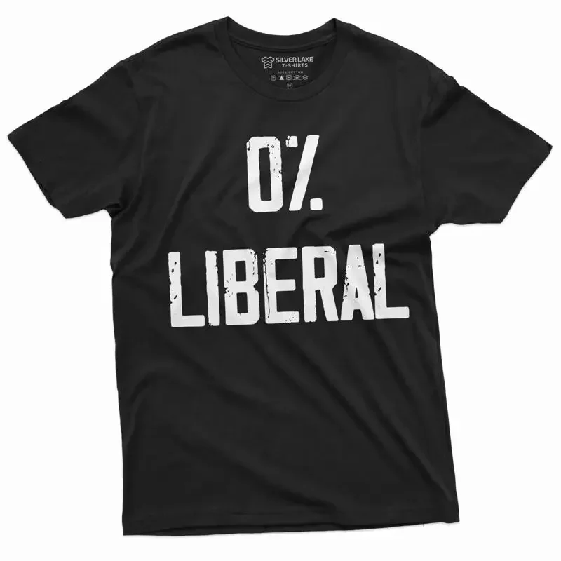 Фото Футболка Zero Liberal против либерализма (для республиканцев и демократов) №1
