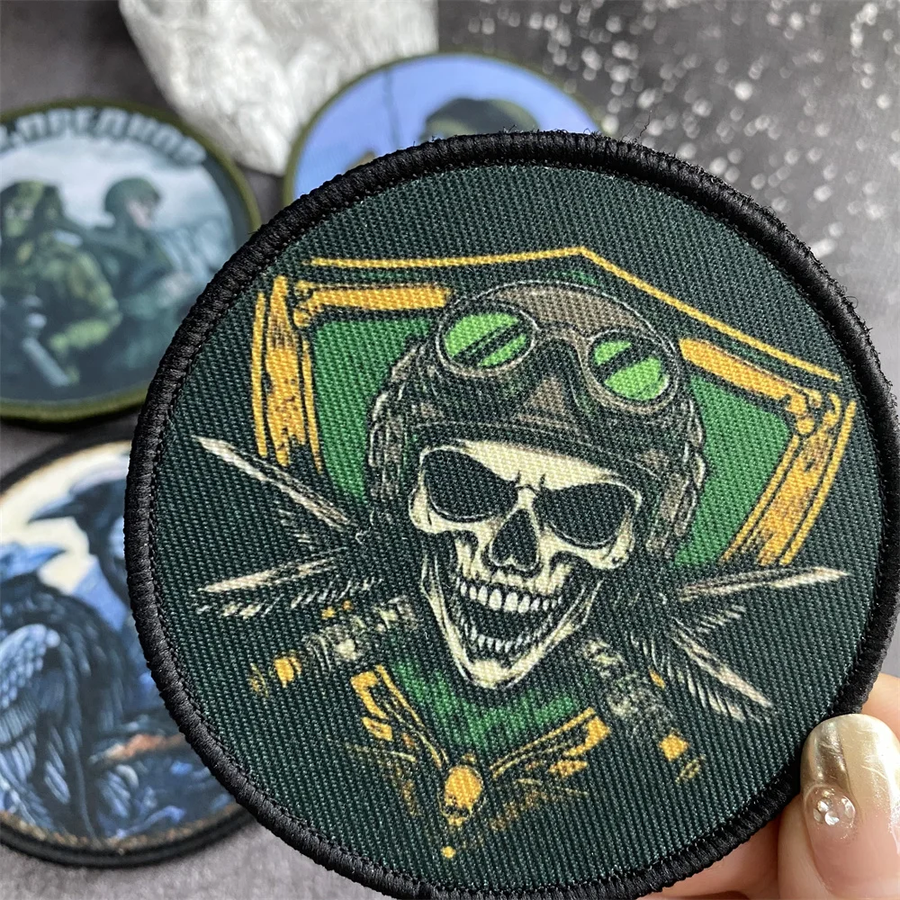 Тканевые нашивки Утка-воин