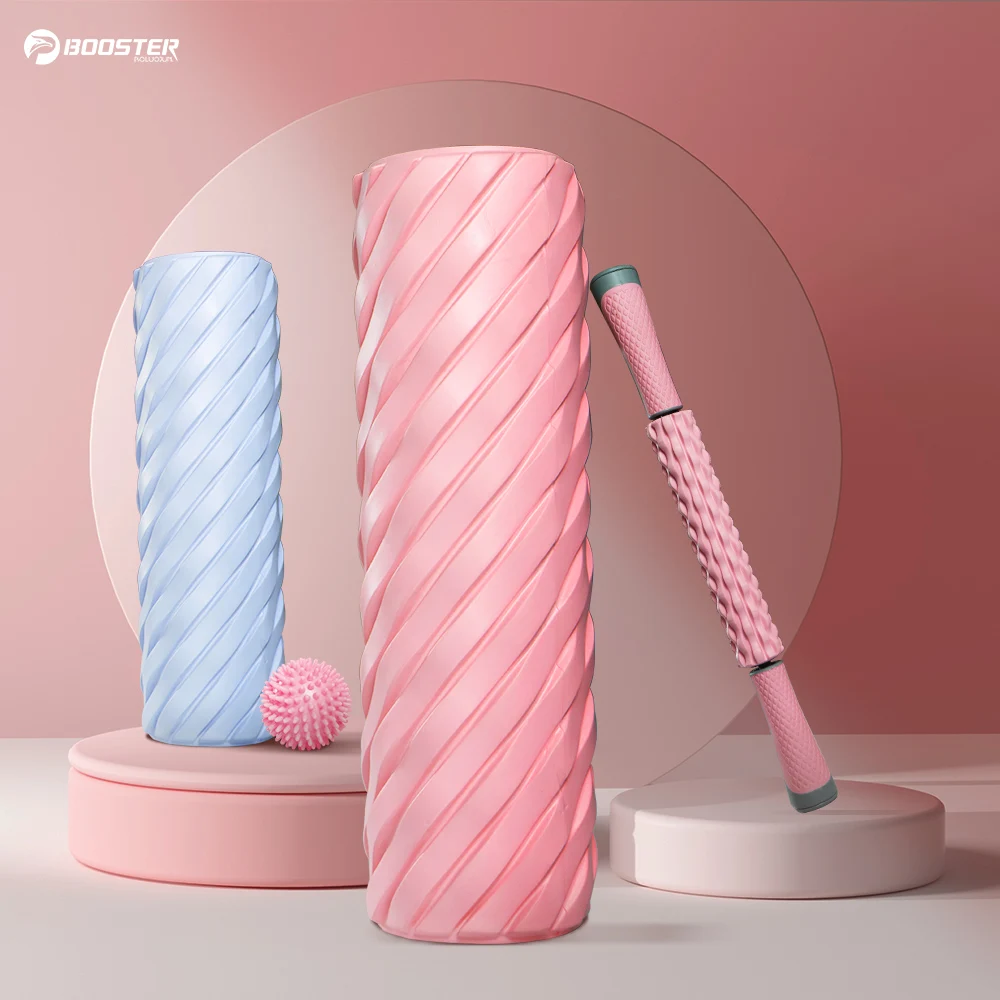 

Booster массажный ролик для фитнеса, ролик для спины, массажный шар для йоги, глубокий массажер тканей для мышц, Миофасциальный триггер, точечны...