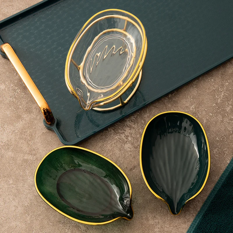 

1 шт., Коробка для мыла в форме листа