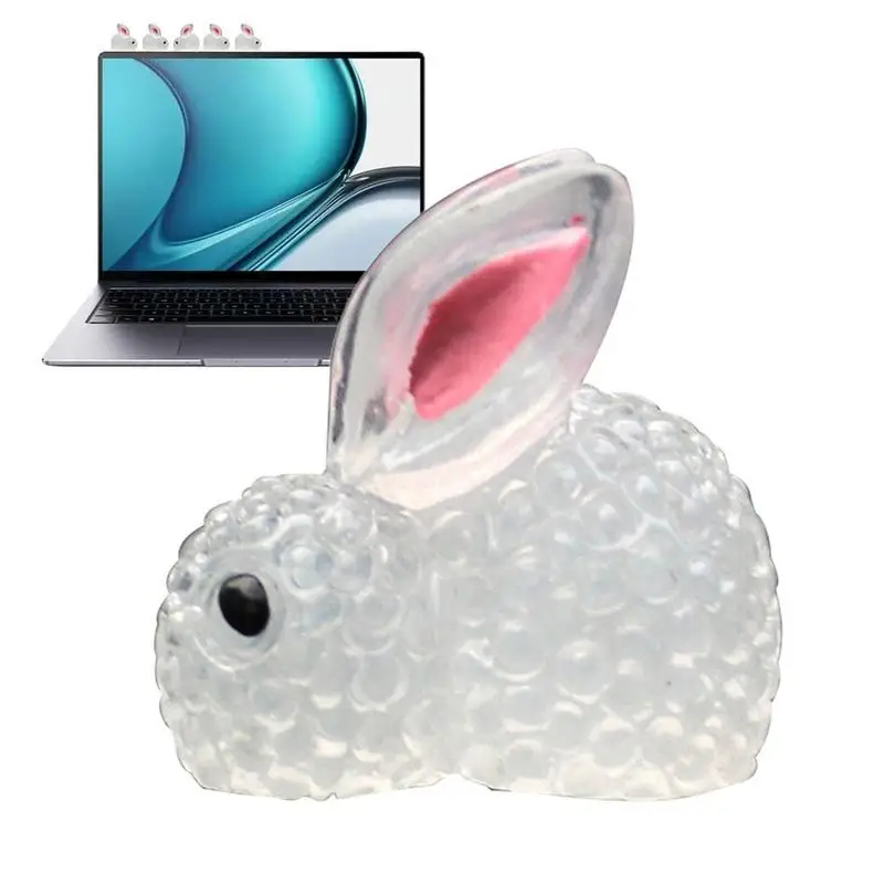 

Украшение для автомобиля, фигурка милого кролика, украшение, светящаяся искусственная миниатюрная скульптура, оригинальная художественная смола для украшения приборной панели автомобиля