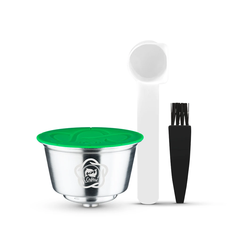 

Многоразовые кофейные капсулы для Nescafe Dolce Gusto Genius s Plus, многоразовые фильтры из нержавеющей стали для кофейных капсул