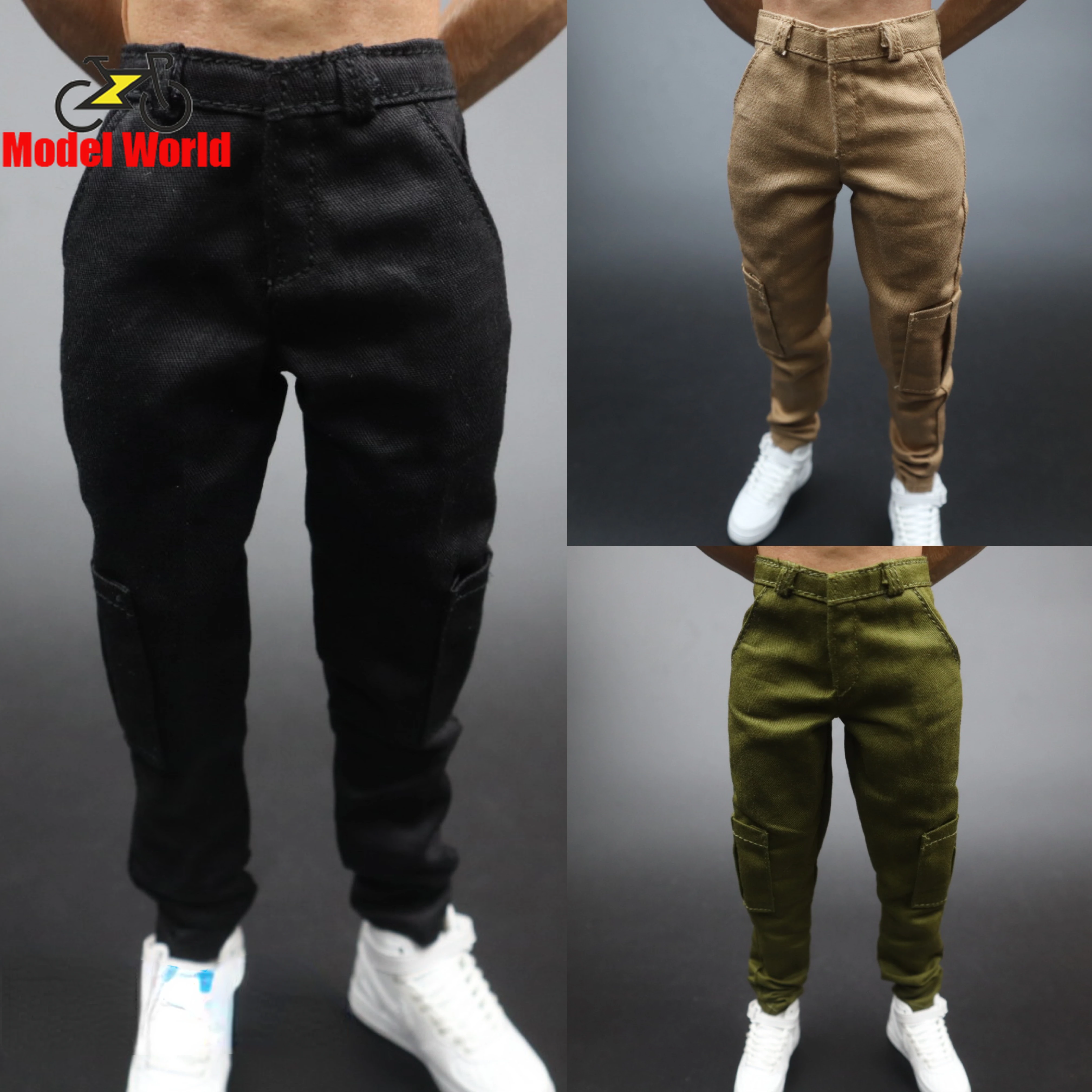

1/6 Scale male clothes pants overalls fit 12 inches action figure