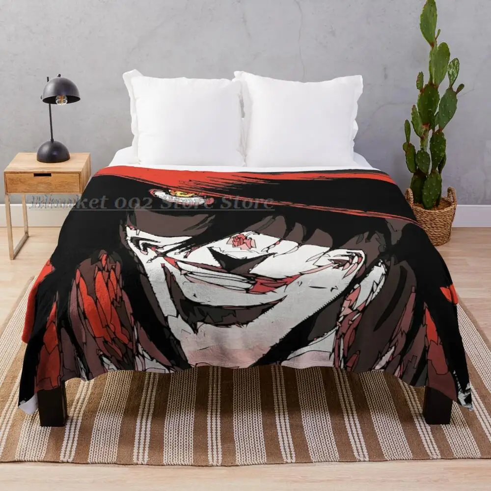 

Squishmallows Travel Blanket Home Decor Hellsing - Alucard Throw Blanket