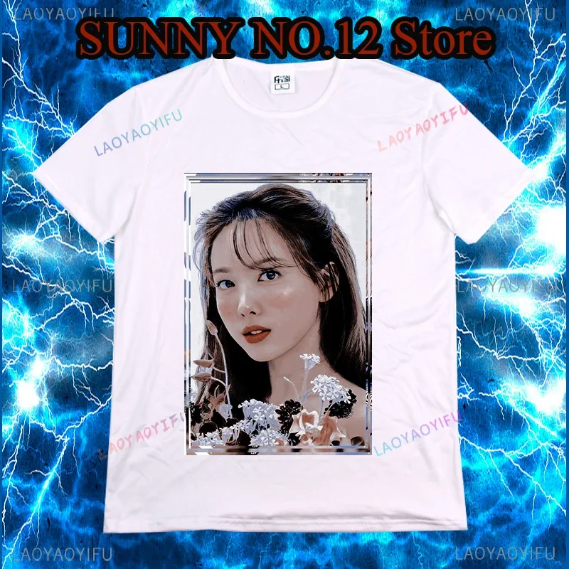 Nayeon TWICE KPOP аксессуар популярная мужская и женская футболка с короткими рукавами