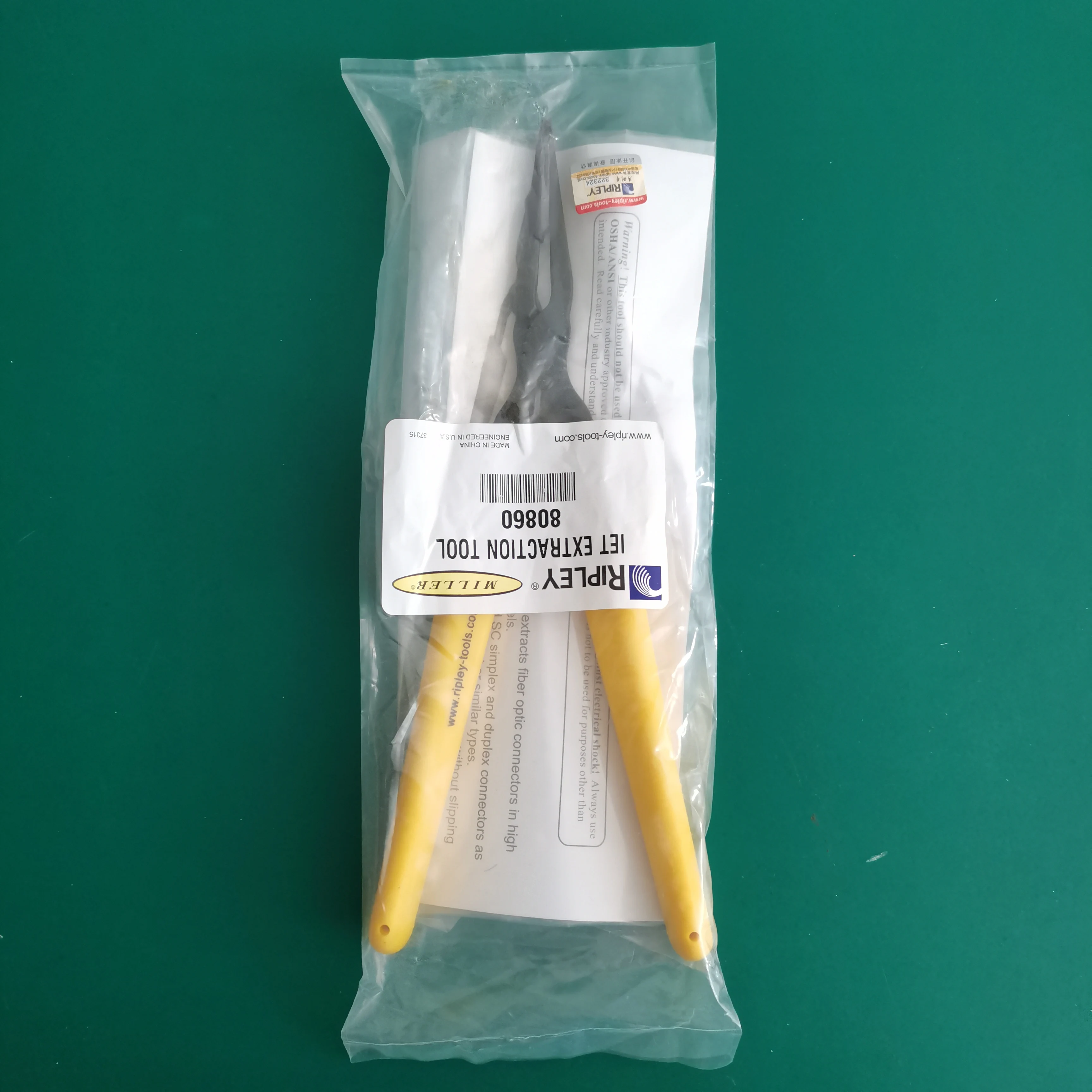 IET-100 Fiber Miller Pliers Optic Connector Plug and Clamp Pull Tool IET100 Pliers Optical Fiber Connector Clamping Pliers