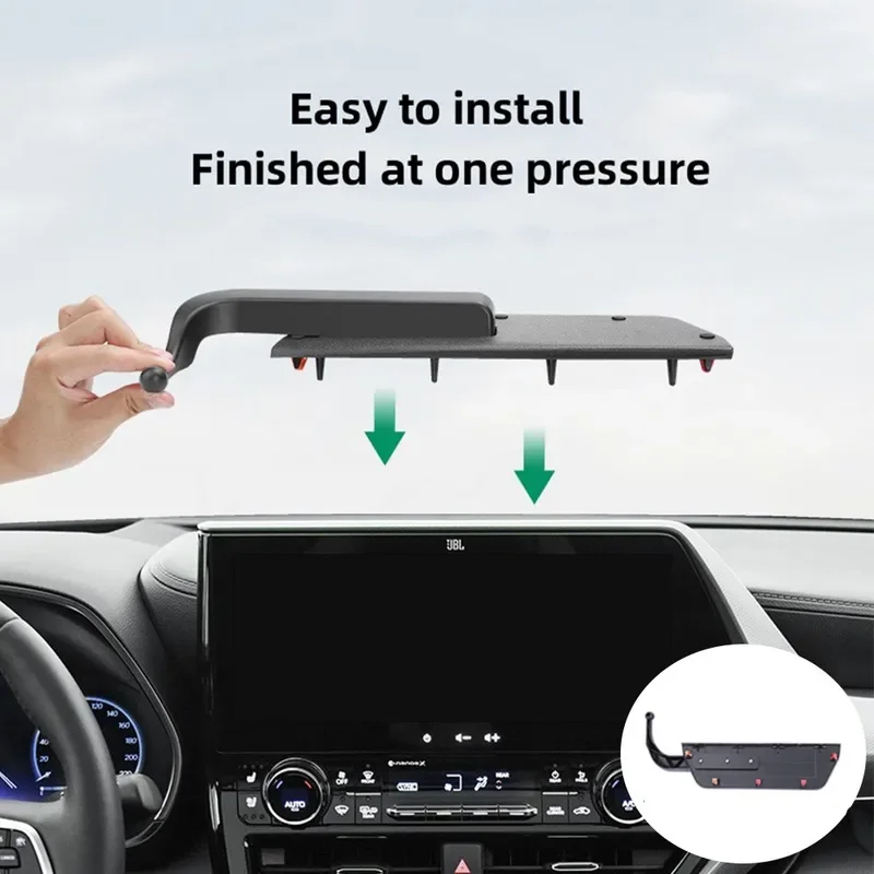 Для Toyota Highlander 2022 2023 автомобильный держатель для телефона крепление на приборную