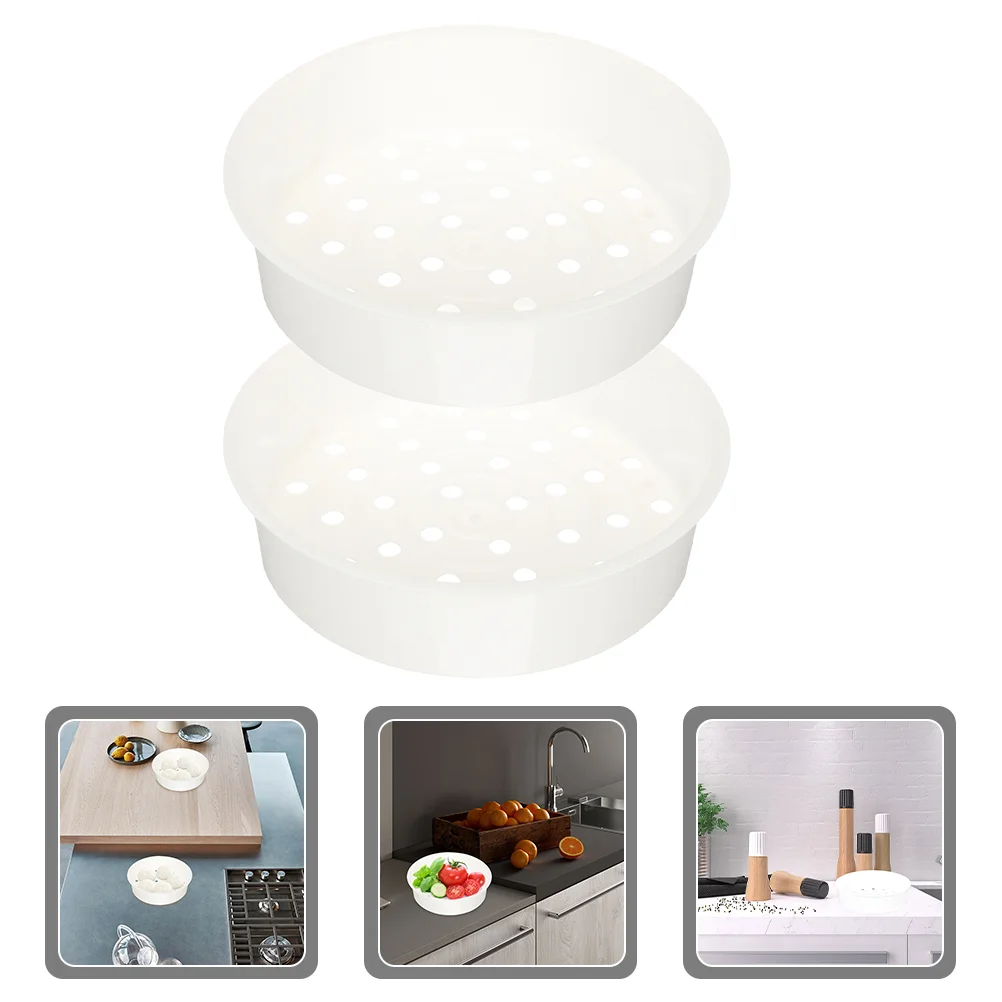 

2 Pcs Potatoes Steam Rack Plastic Cooking Utensils Food Steamer Steamer Pot Dumpling Steamer Basket