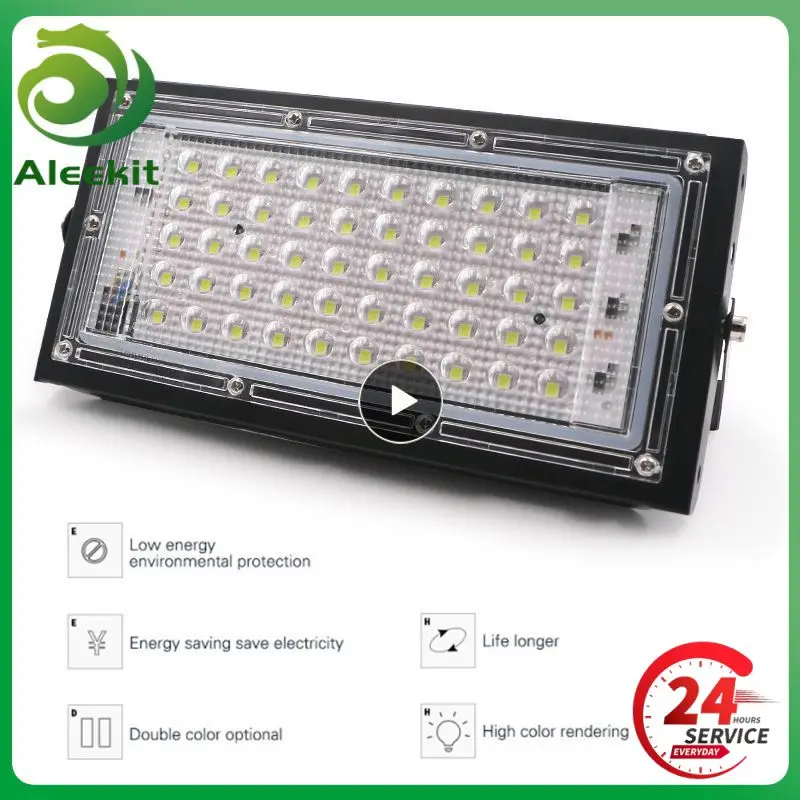 

1~10PCS Led Floodlight Led 50w 110v/220v Street Reflector Aluminum Outdoor Wall Floodlight Garden Lighting