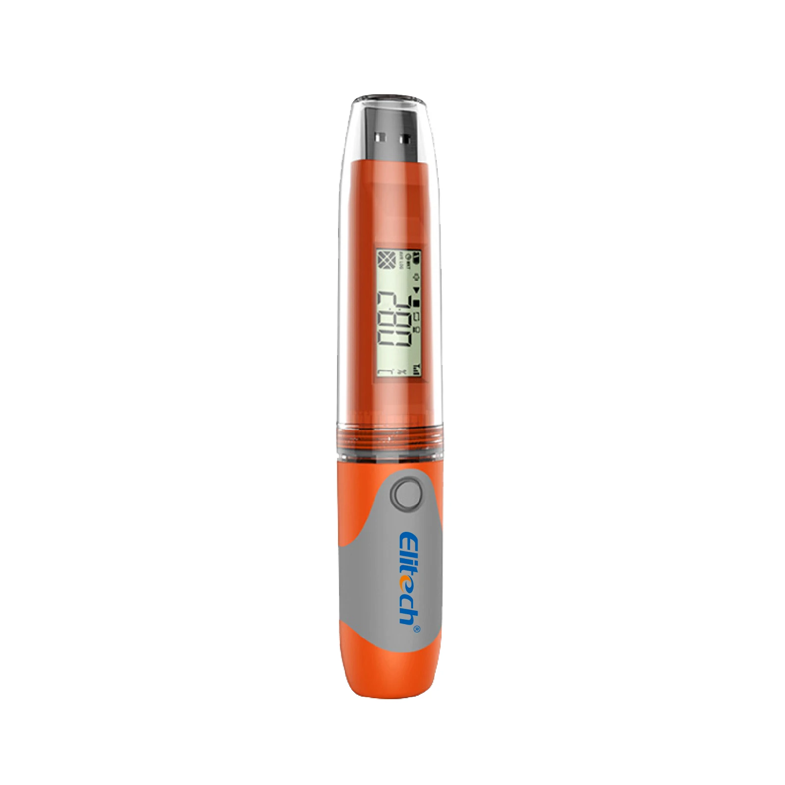 Elitech RC-51H USB temperatura e umidità Data Logger penna in stile Auto PDF temperatura Record 32000 punti