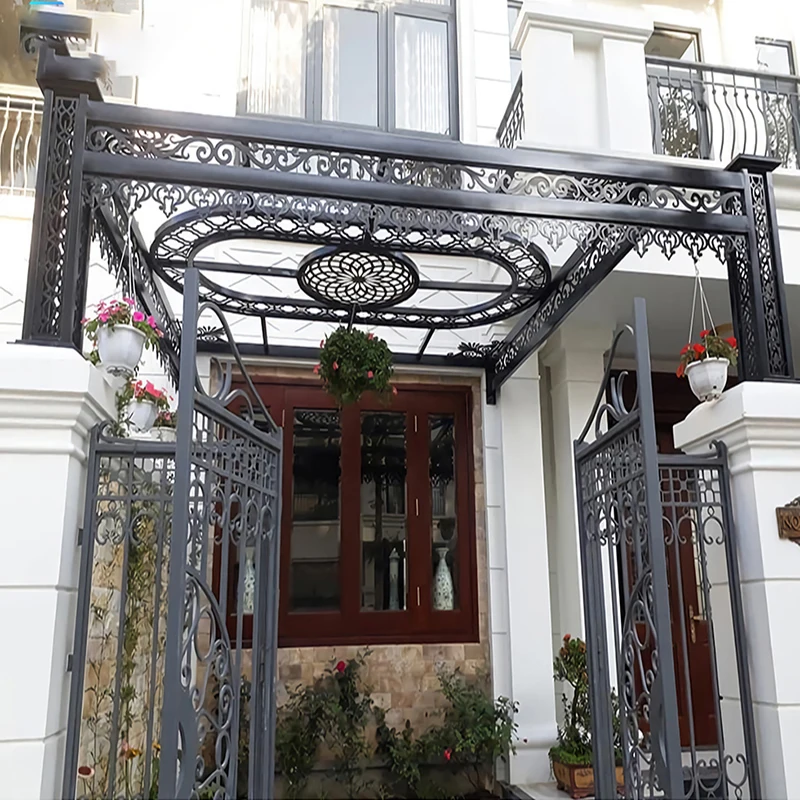 

Excellent Quality Luxury Waterproof CNC Laser Cut Stainless Steel Canopy Original Manufacturer