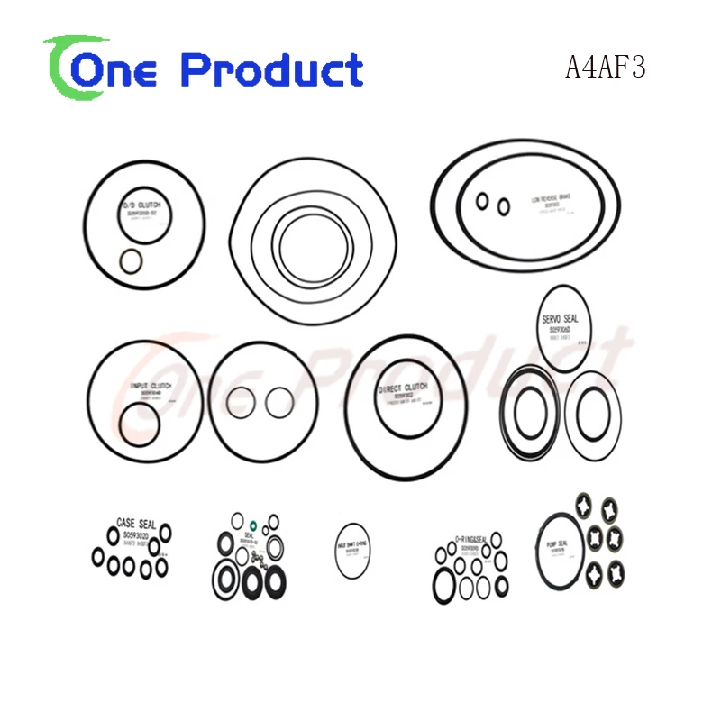 Автомобильные детали A4AF3 комплект резиновых колец автоматической коробки