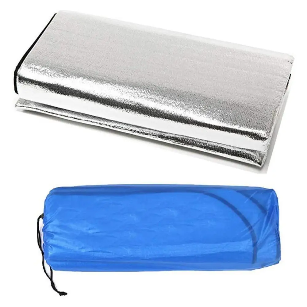 

Outdoor Portable Camping Pad Moisture-proof Pad Double-layer Thickened Double-sided Aluminum Film Aluminum Foil Picnic Cloth Pad