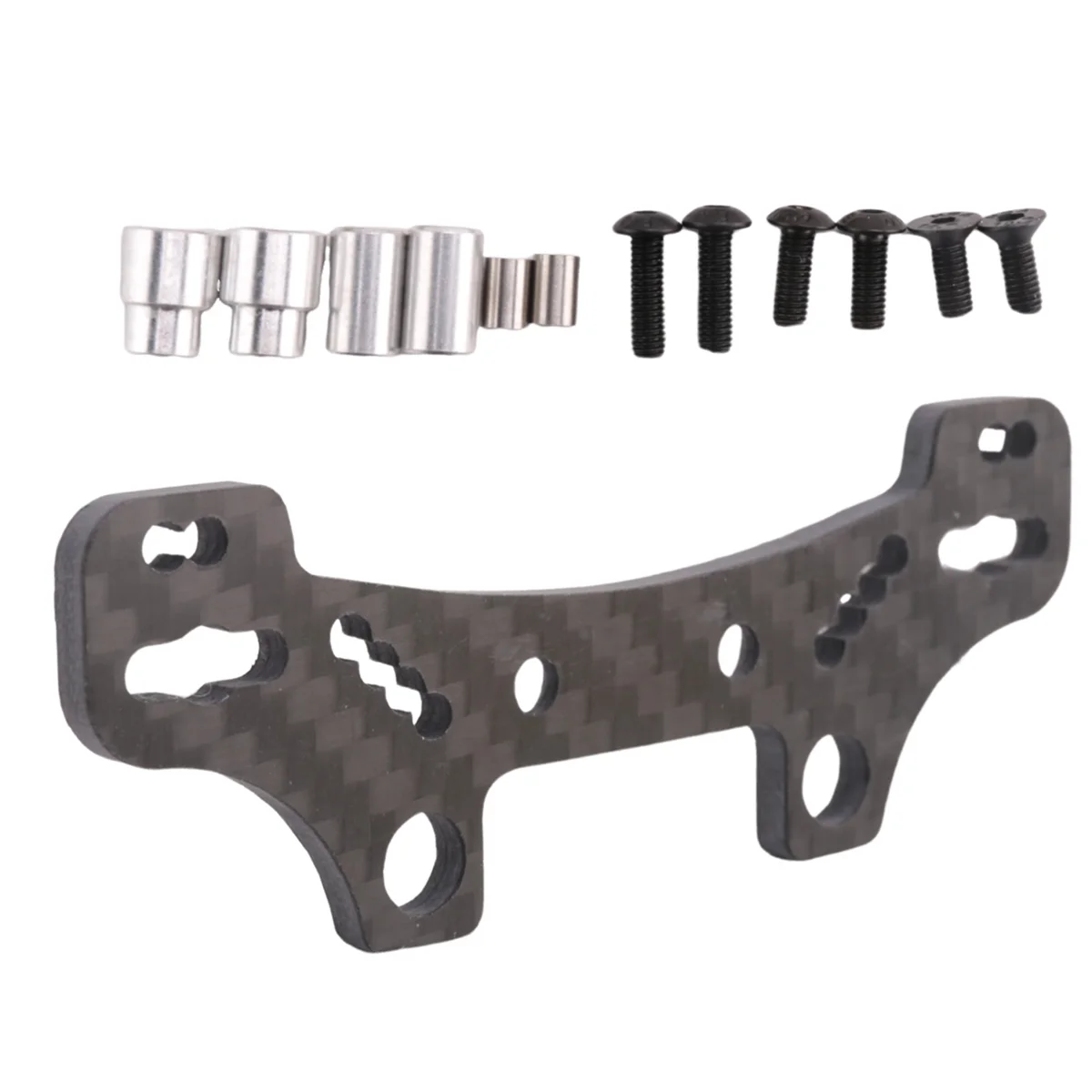 Амортизирующая башня из углеродного волокна для Tamiya TT02 TT-02 TT02D TT02R TT02T 1/10 детали