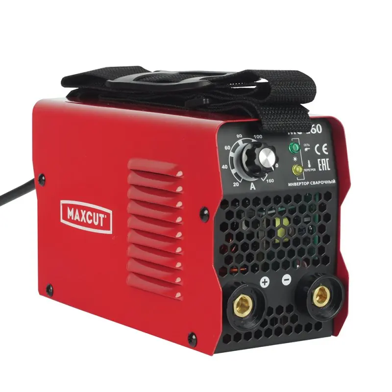 Аппарат сварочный инверторный MAXCUT MC160 (диапазон тока 20-160 А мощность 3900 Вт диаметр