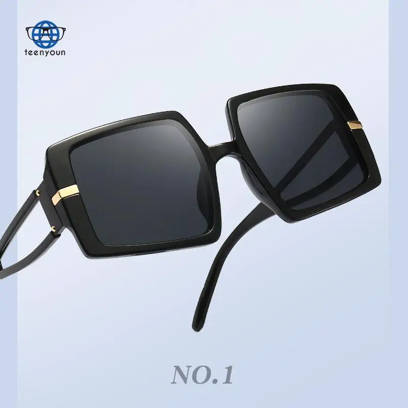 

Teenyoun New Eyewear Popular Concept Polygon Plane "futuristic" Sunglasses Quick Sale Hot Trend Sun Glasses