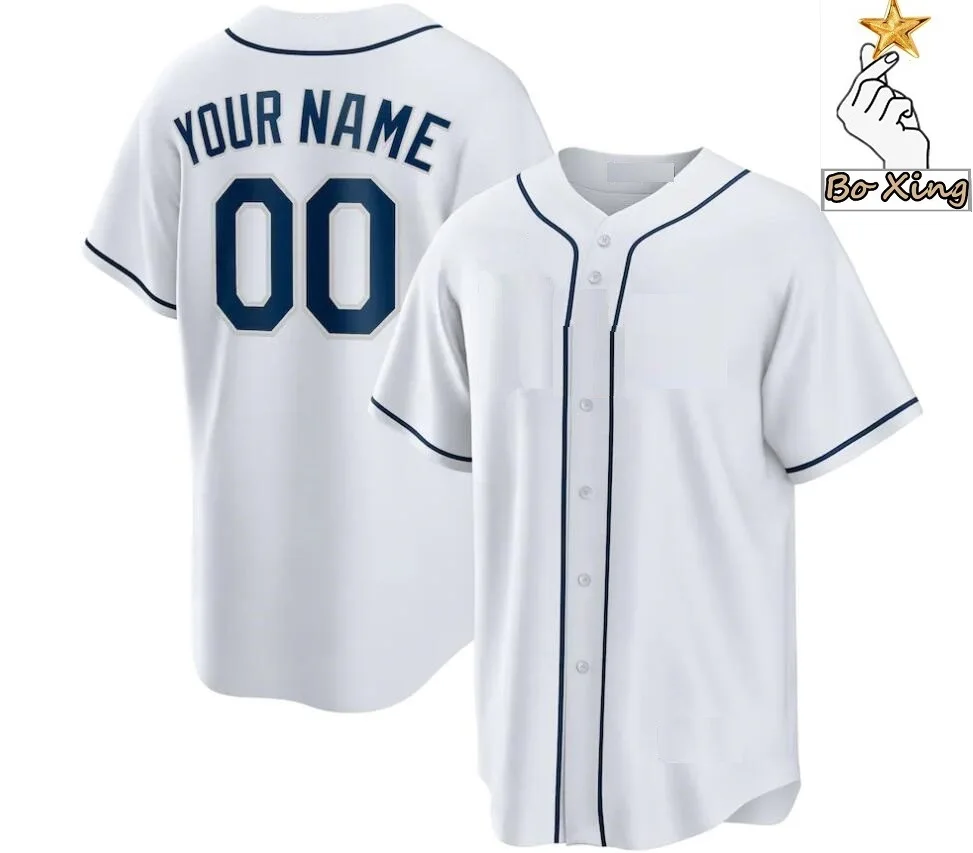 

2023 NEW Tampa Bay CUSTOM MEN WOMEN YOUTH KIDS BASEBALL JERSEYS Rays STITCH T-SHIRT