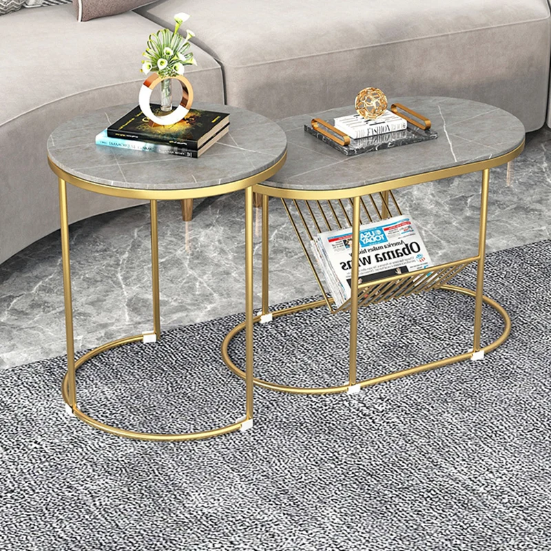 Роскошные овальные журнальные столики книги большие маленькие консольные