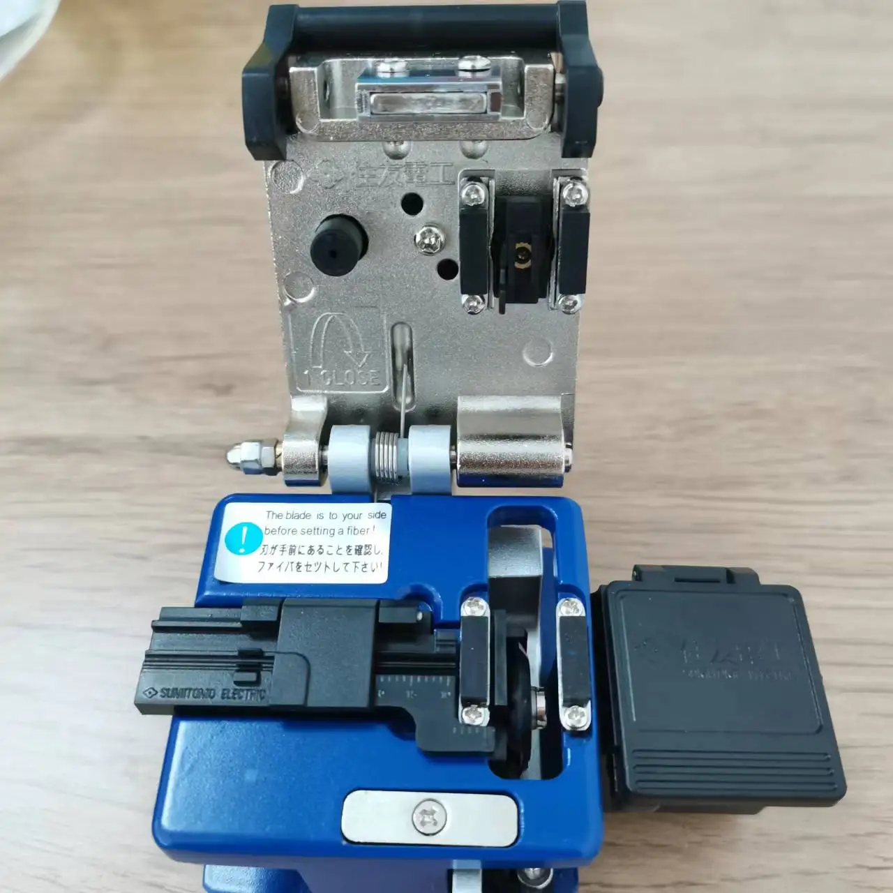 FC-6S Optical Fiber Cleaver High Precision Cold Connection Cutter Tool With Fiber Scrap Collector FTTH Free Shipping