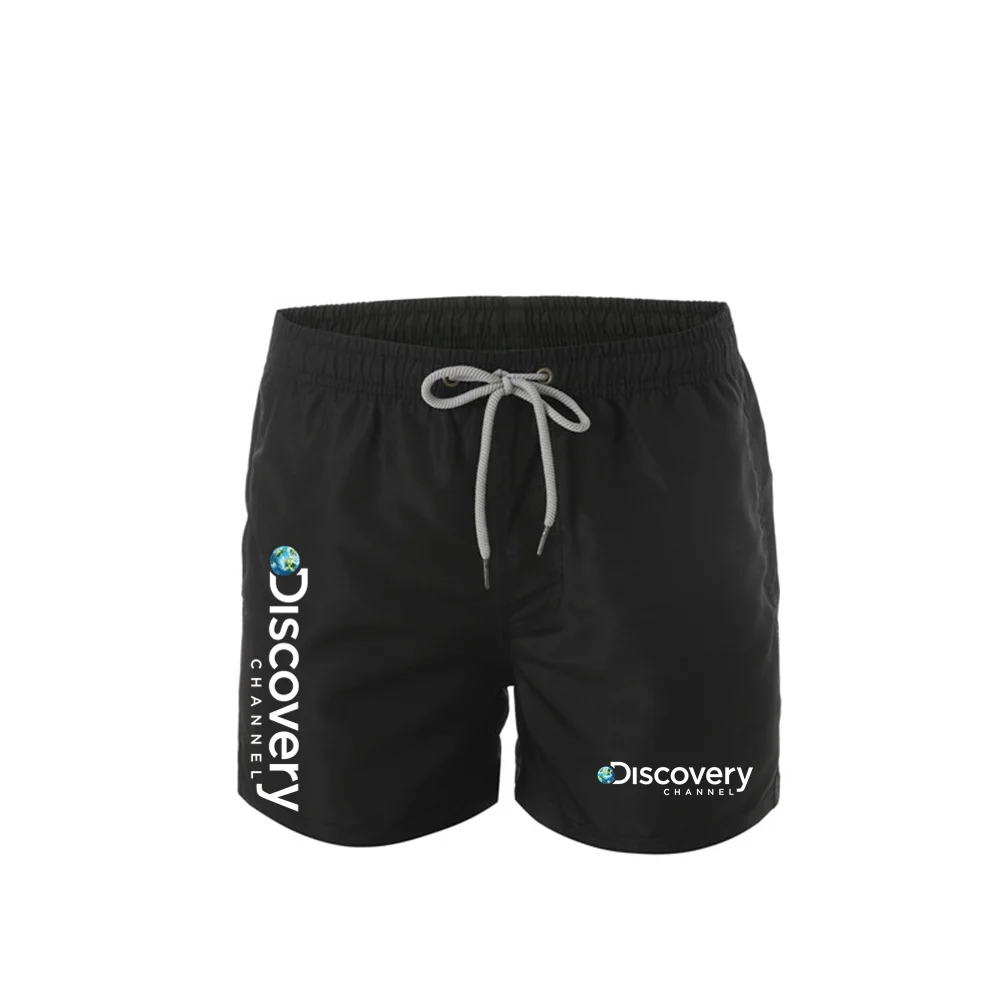 

2023 New Discovery Channel Fashion Sports Beach Quick Dry Shorts