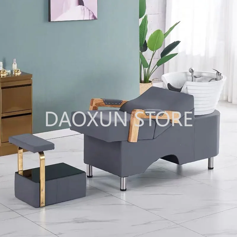 Роскошный стилист шампунь стул для массажа волос душевая головка мытья спа