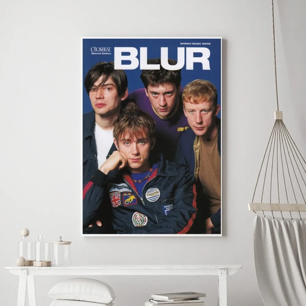 Размытый популярный постер рок-певицы печатный настенная живопись для спальни